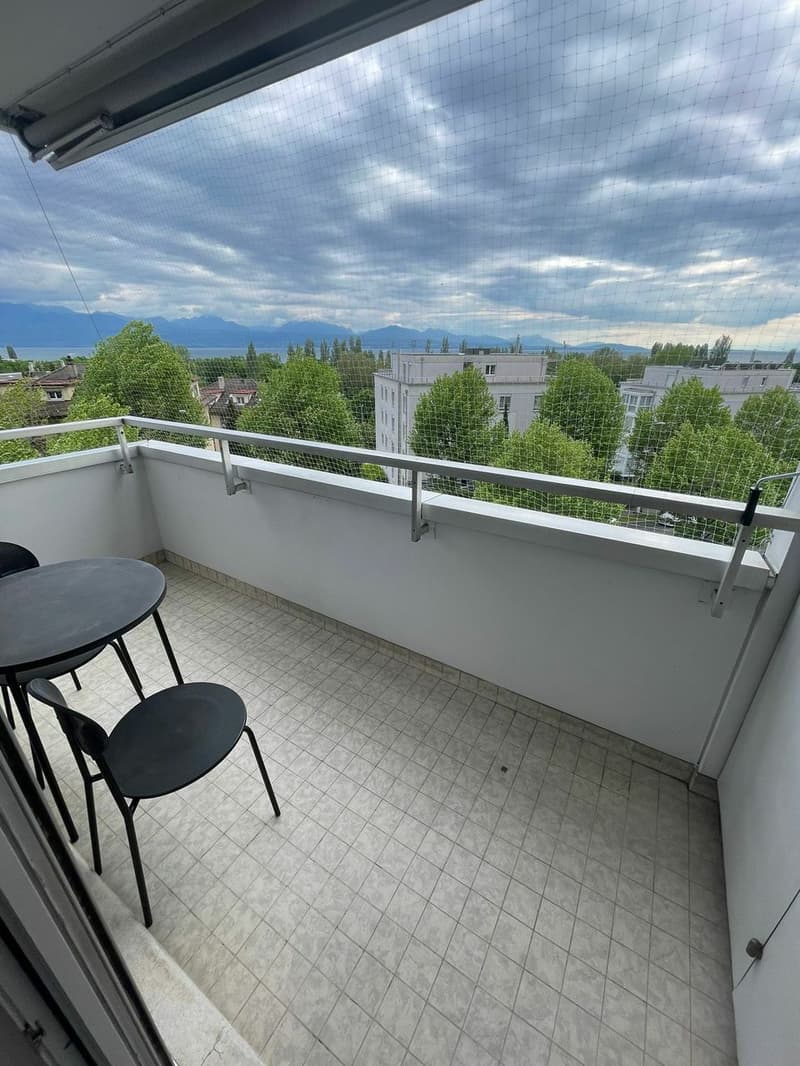 Logement meublé de 101m2 + balcon - Av. des Figuiers 20 - 1007 Lausanne (1)