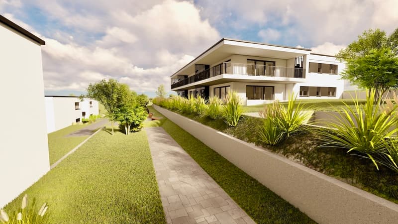 RESIDENCE DU DANUBE -  Lot 2 - 3.5 pièces de 82 m2 + jardin privatif (2)