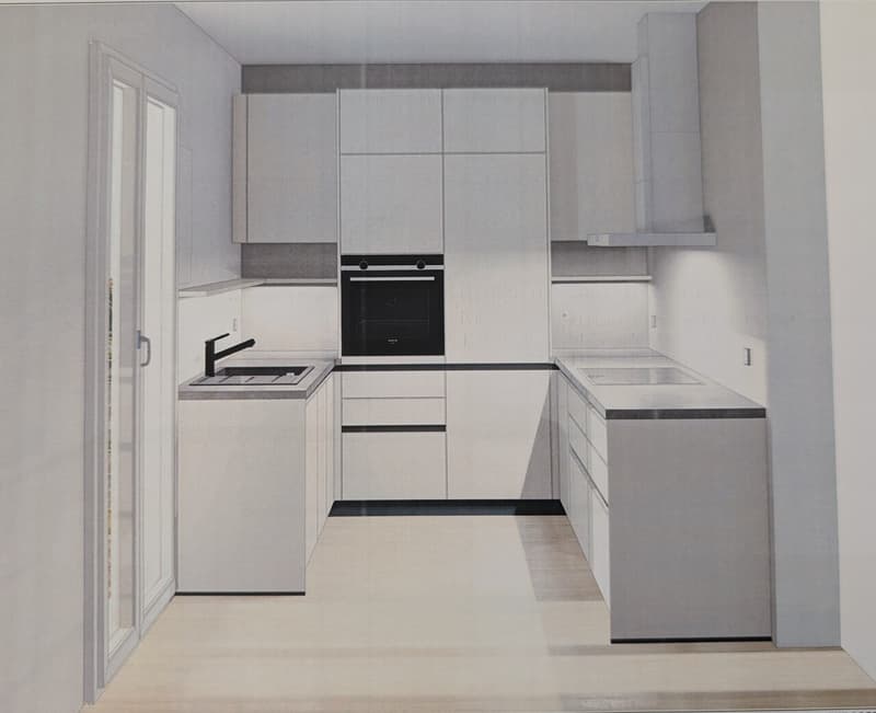 A louer - Appartement rénové de 4.5 pièces - St-Oyens (3)