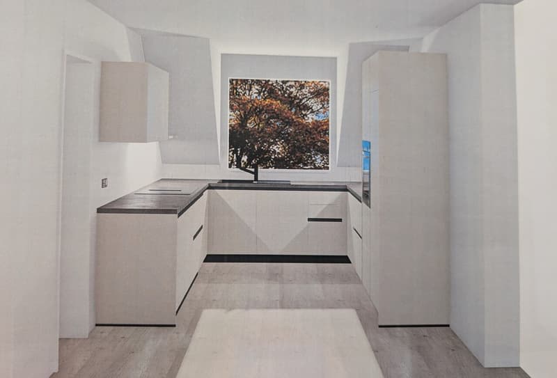 A louer - Appartement rénové de 4.5 pièces - St-Oyens (2)