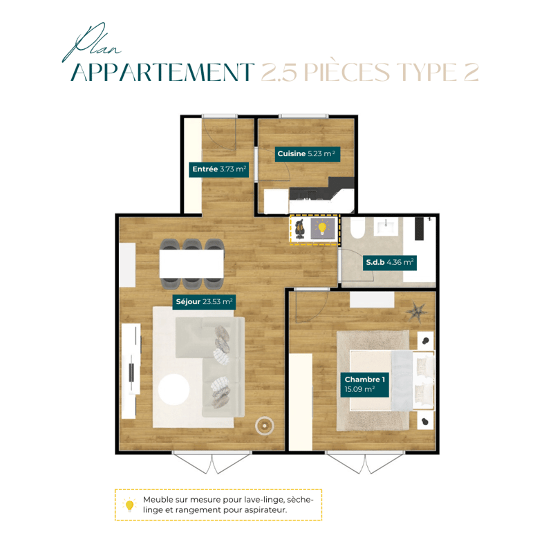 Charmant appartement rénové de 2.5 pièces (8)