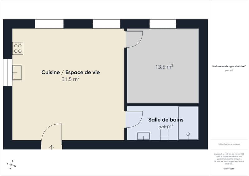 Très bel appartement de 2,5 pièces à Courfaivre (9)