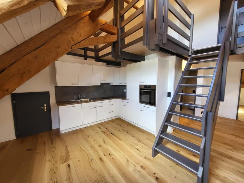 Magnifique 5.5 pièces en duplex à Courtételle (1)