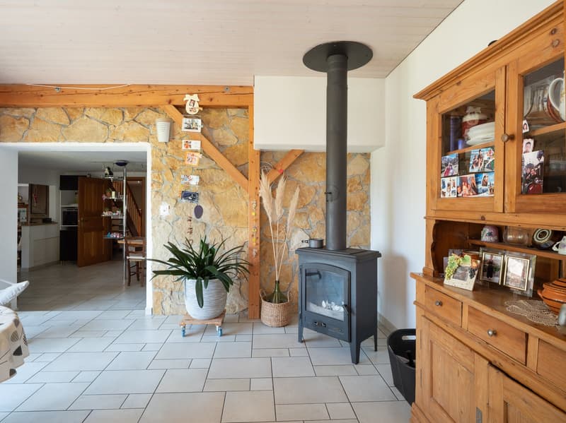 Maison à deux appartements avec garage, abri-réduit et terrasse (10)