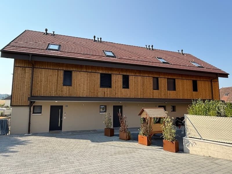 Belle maison mitoyenne neuve de 5 pièces à Montagny – disponible immédiatement (1)