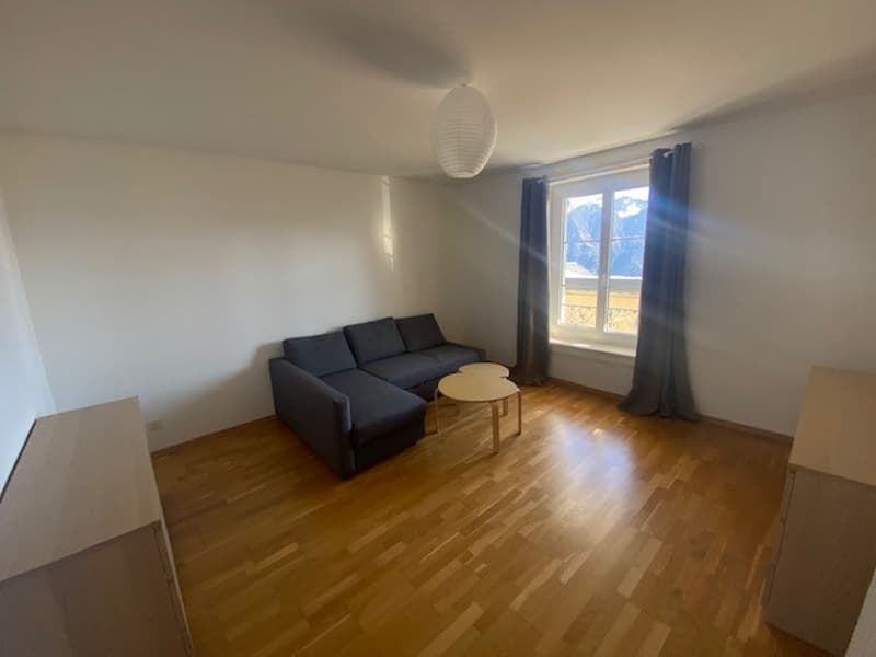Appartement meublé de 3 pièces à louer à Leysin (2)