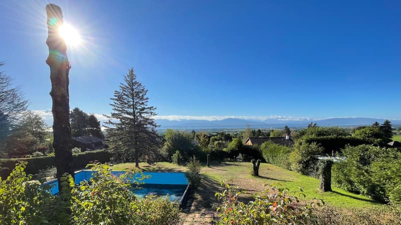 VENTE - Terrain avec vue sur le Lac et les Alpes (2)