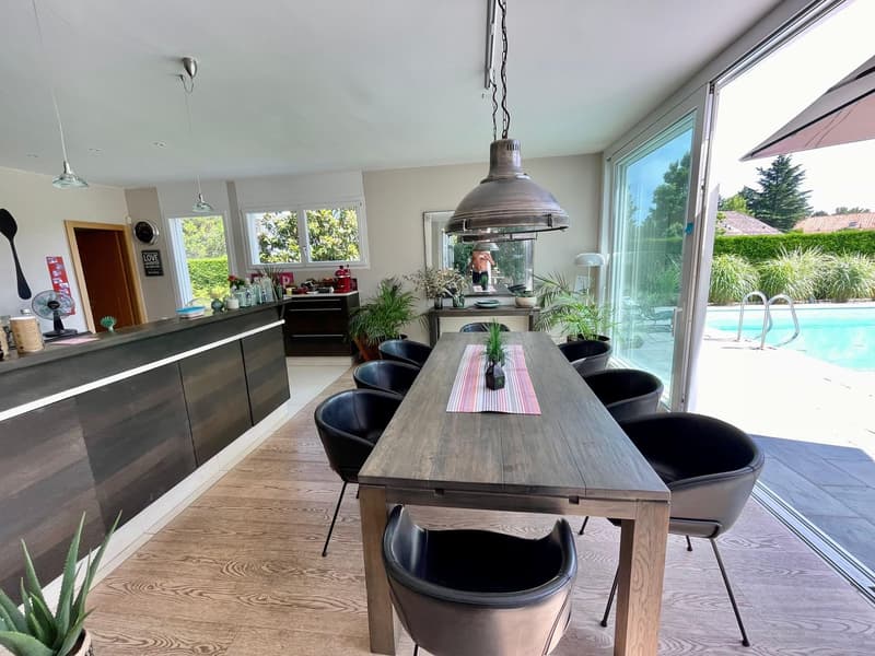 Coppet - Magnifique Villa meublée de 11 pièces avec piscine (6)