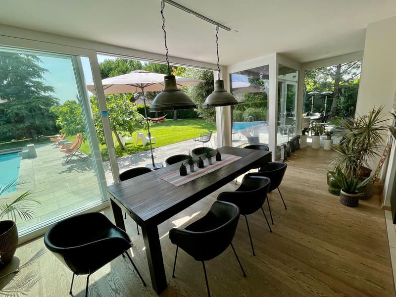 Coppet - Magnifique Villa meublée de 11 pièces avec piscine (5)