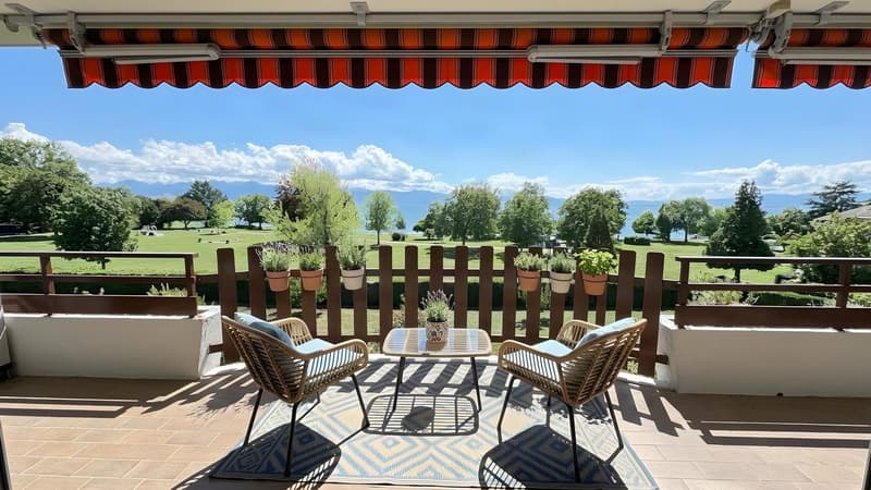 Rare à Rolle – Élégant Appartement de 4.5 pièces en première ligne du lac, vue panoramique (8)