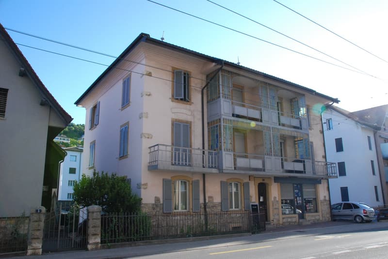 Immeuble Locatif à Peseux de 3 appartements, local commercial et garages (2)