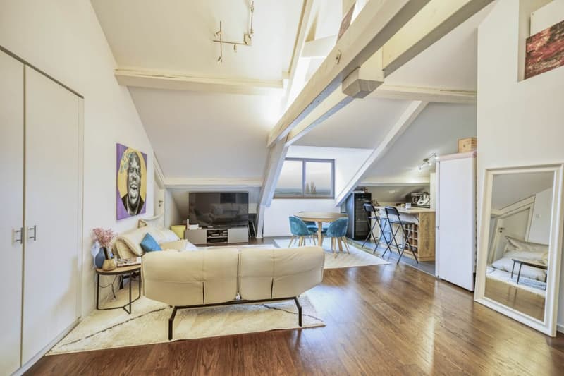 Élégant appartement mansardé de 4 pièces