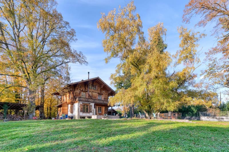 Vue extérieure du chalet