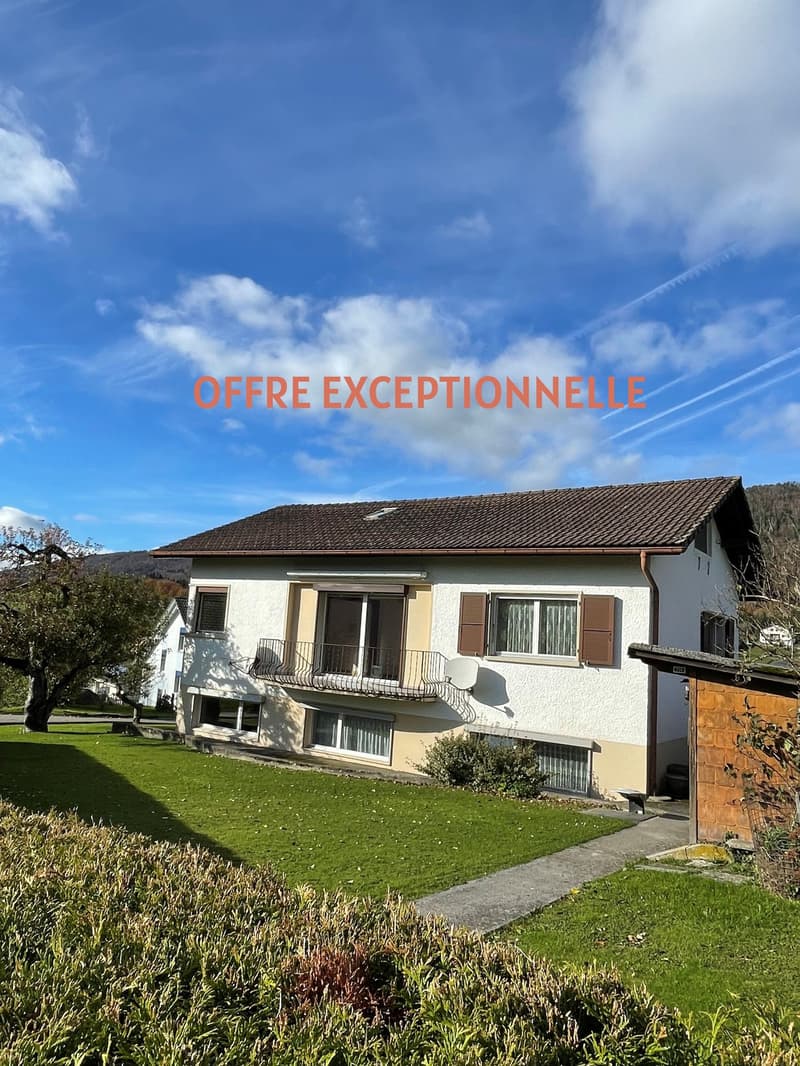 Magnifique maison familiale de 7 pièces à Montsevelier (2)