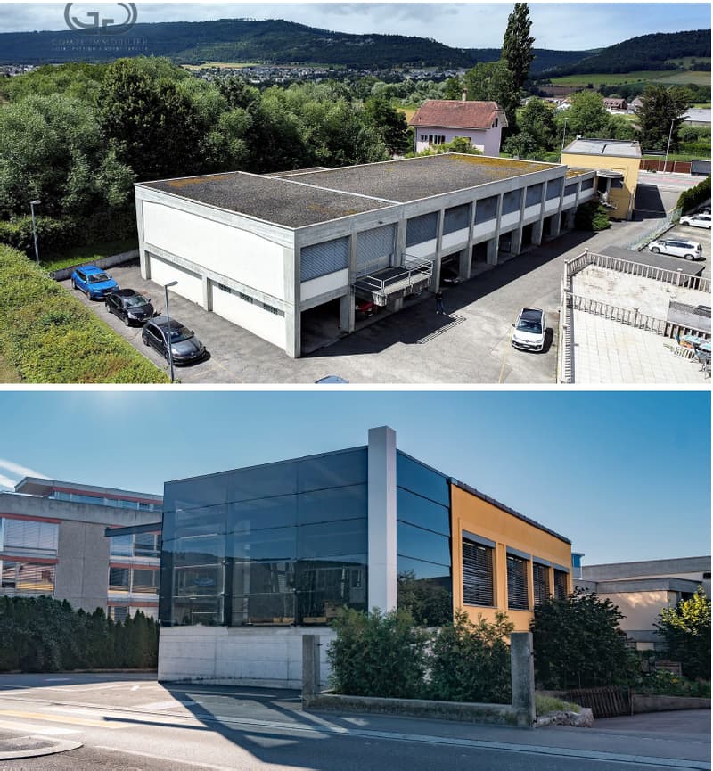 90 m² Espace commercial / Atelier à louer à Courroux (9)