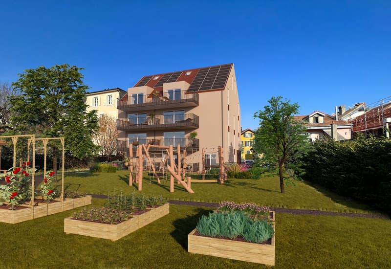 Yverdon - Jordils 25 / Nouvelle promotion de 10 appartements avec places de parc intérieures (2)