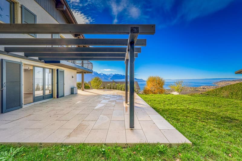 Magnifique villa entièrement rénovée avec vue panoramique sur la Riviera et les Alpes (2)