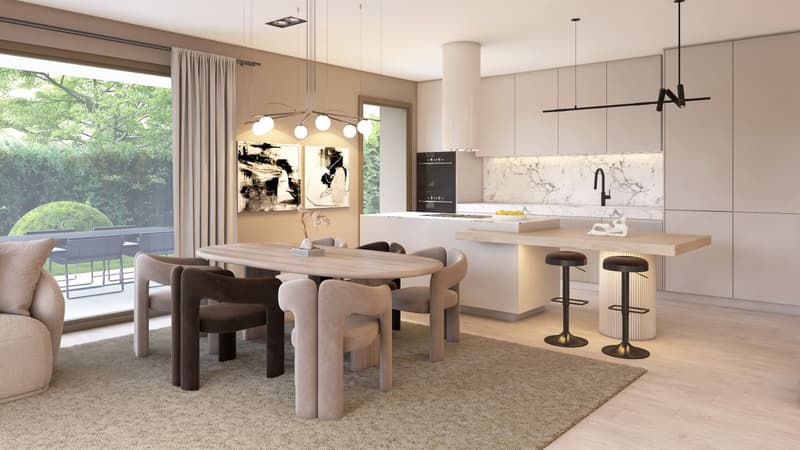 "THE NEST" LOT-2 Appartement de 5.5P avec jardin! (2)