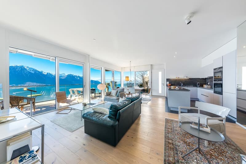 Exceptionnel appartement sur les hauts de Montreux avec vue panoramique sur le lac (3)