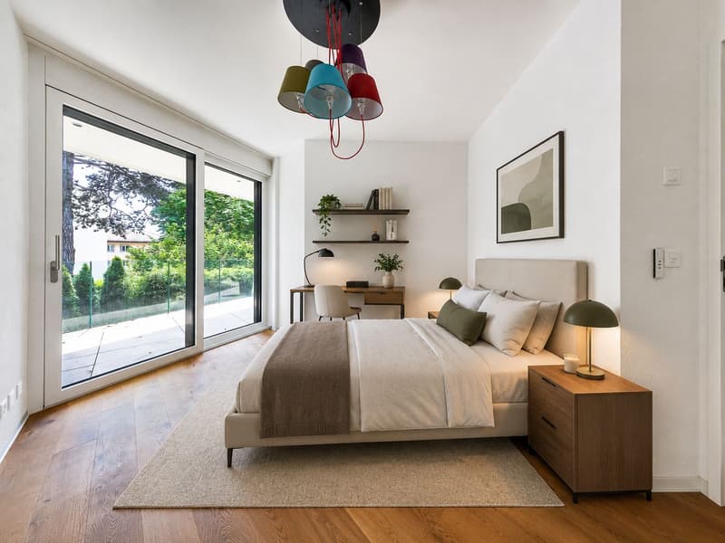 Appartement haut de gamme alliant confort et tranquillité à Pully (5)