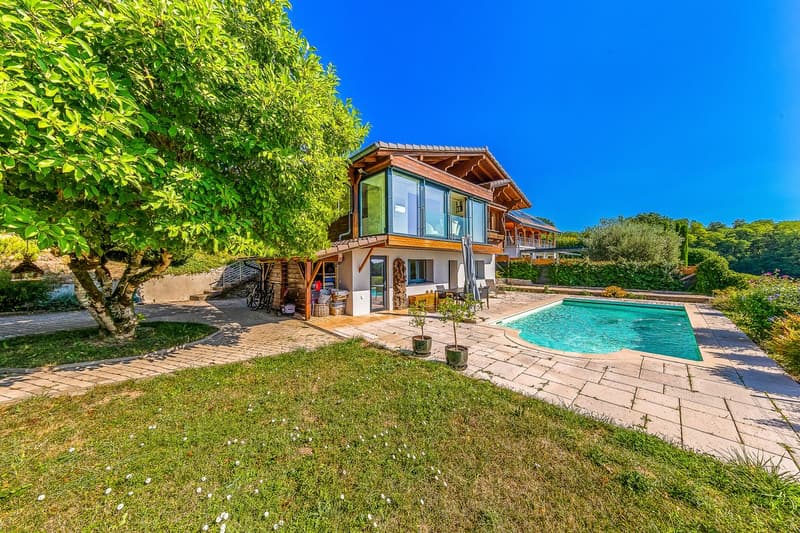 Très belle villa avec vue panoramique sur le lac & le Mt-Blanc! (2)
