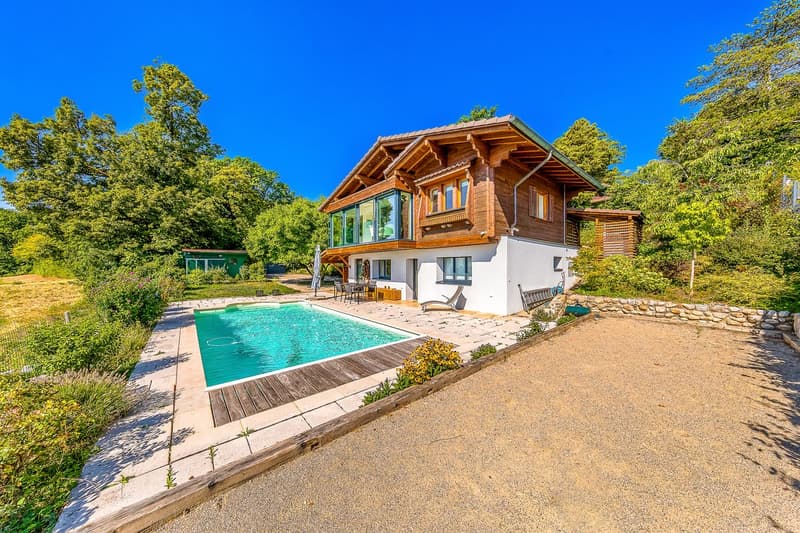 Très belle villa avec vue panoramique sur le lac & le Mt-Blanc! (3)