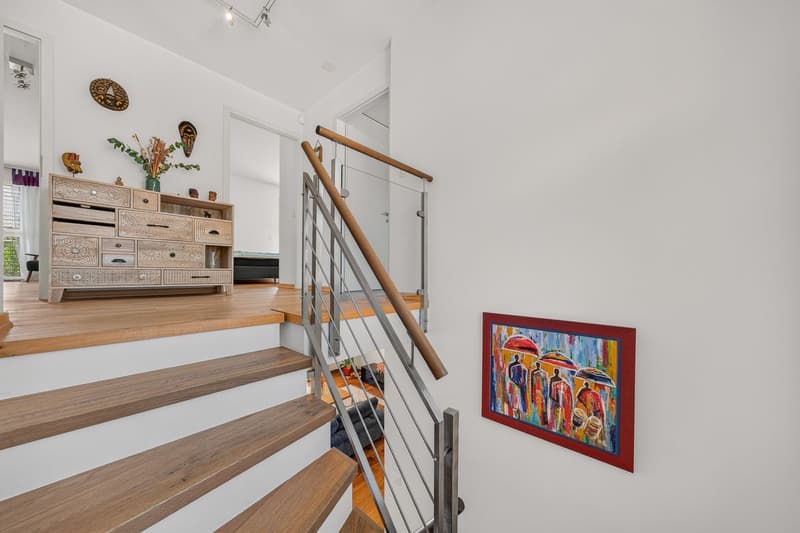 Appartement en duplex avec jardin et grand disponible, à 15 minutes de Lausanne (6)