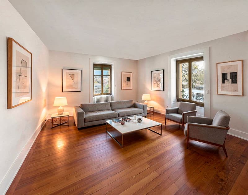 Appartement A: 180m² au REZ de Chaussé - Maison Maître 1893 rénovée (8)