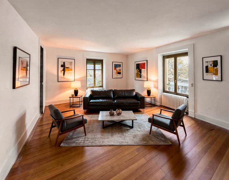 Appartement B: 180m² au 1er étage - Maison Maître 1893 rénovée (9)