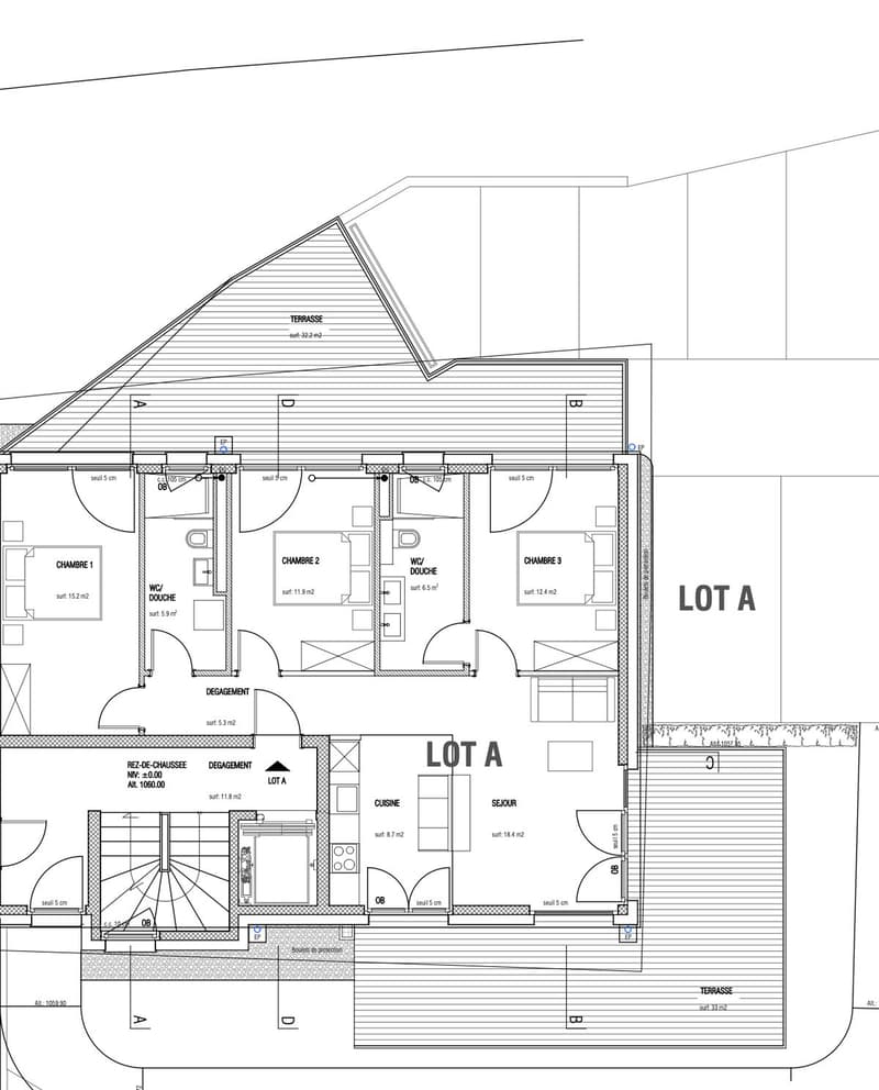 CHALET 1909 - LOT A - 4,5P REZ-DE-JARDIN (2)