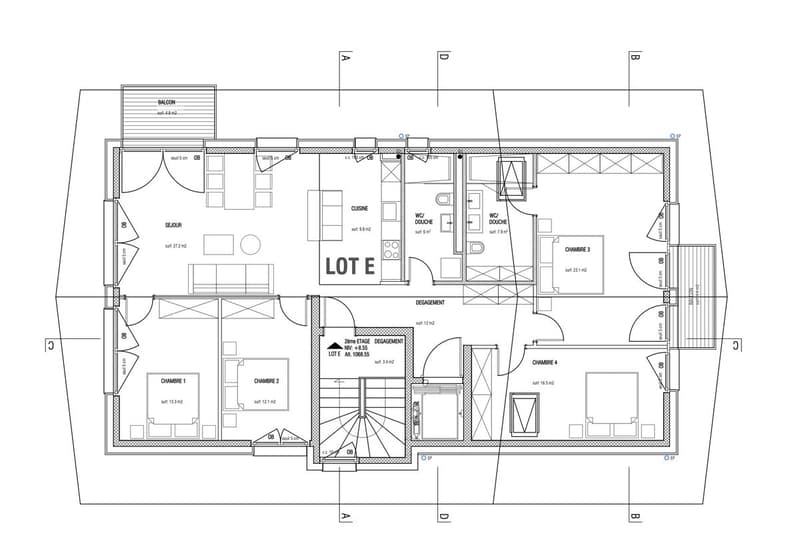 CHALET 1909 - LOT E - 5.5P EN ATTIQUE (2)