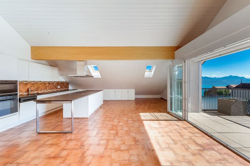 Attique avec vue splendide à Belmont-sur-Lausanne (2)