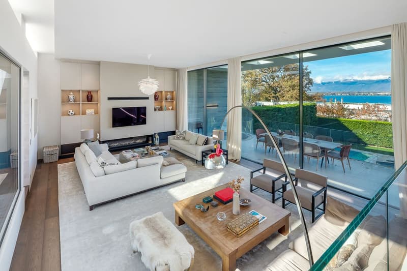 Villa contemporaine d'exception - Accès privé au lac (4)