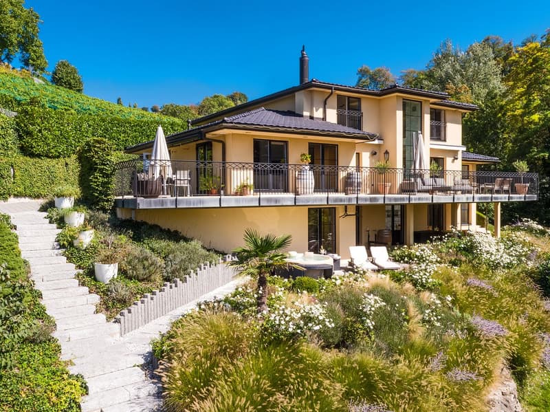 Villa d'exception avec vue imprenable, entre lac et nature (3)