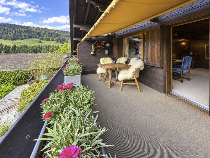 Charming appartment in the center of Gstaad - Valley & Palace views (5)