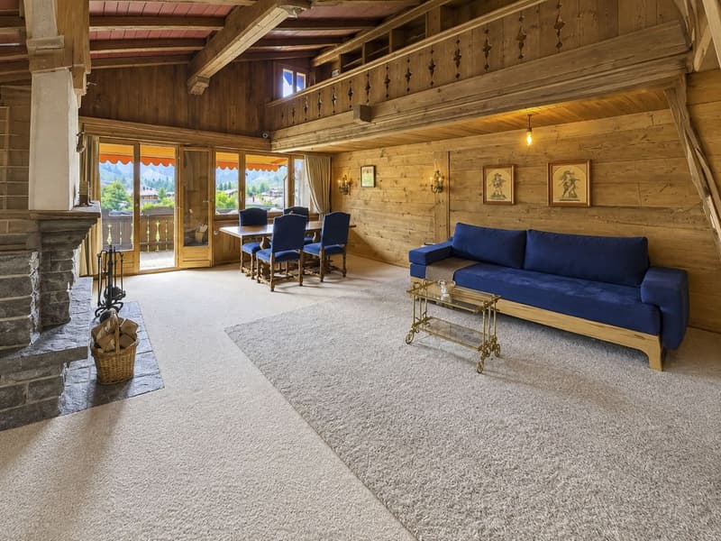 Charming appartment in the center of Gstaad - Valley & Palace views (8)