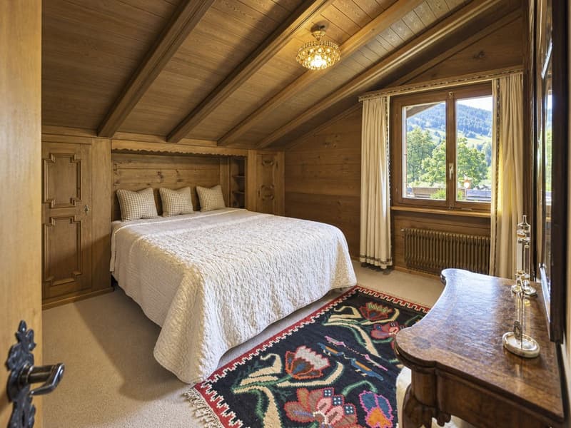 Charming appartment in the center of Gstaad - Valley & Palace views (9)