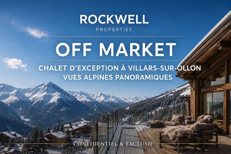 Chalet D'Exception à Villars-sur-Ollon (1)