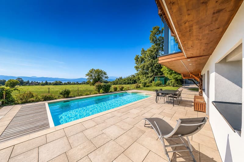 Très belle villa avec vue panoramique sur le lac & le Mt-Blanc! (5)