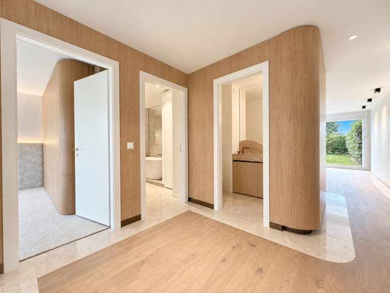 UNE ADRESSE PRIVILÉGIÉE À DEUX PAS DU LAC - ÉLÉGANT APPARTEMENT EN REZ-DE-JARDIN (9)