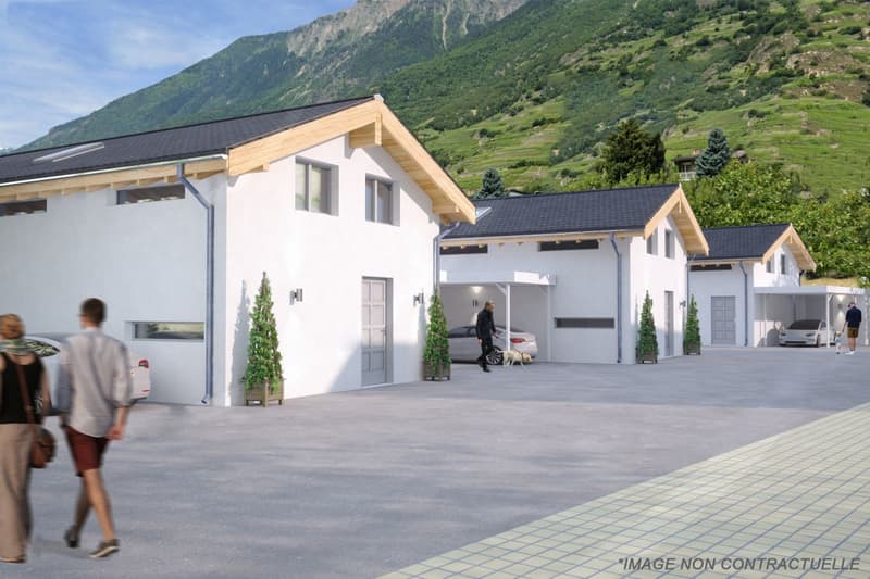 Votre future villa jumelée à Fully : Un cadre de vie idyllique - Lot B (13)