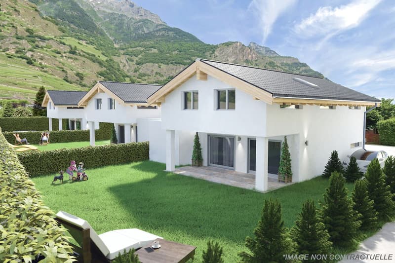Votre future villa jumelée à Fully : Un cadre de vie idyllique - Lot B (12)