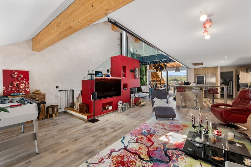 EN EXCLUSIVITE: Un bijoux de 230 m2 situé à 15 minutes d'Epalinges liant luxe, calme et espace. (8)