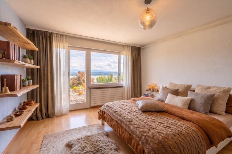 Maison avec vue sur le lac de Morat et la possibilité de construire appartement ou maison en plus de l' existant (9)