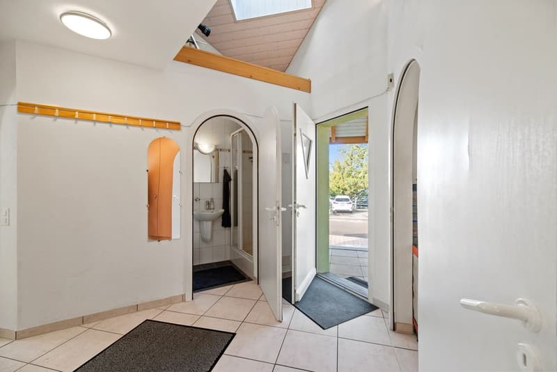 A deux pas d'Estavayer-le-Lac : villa avec piscine, sauna et 4 chambres sur 910 m² (11)