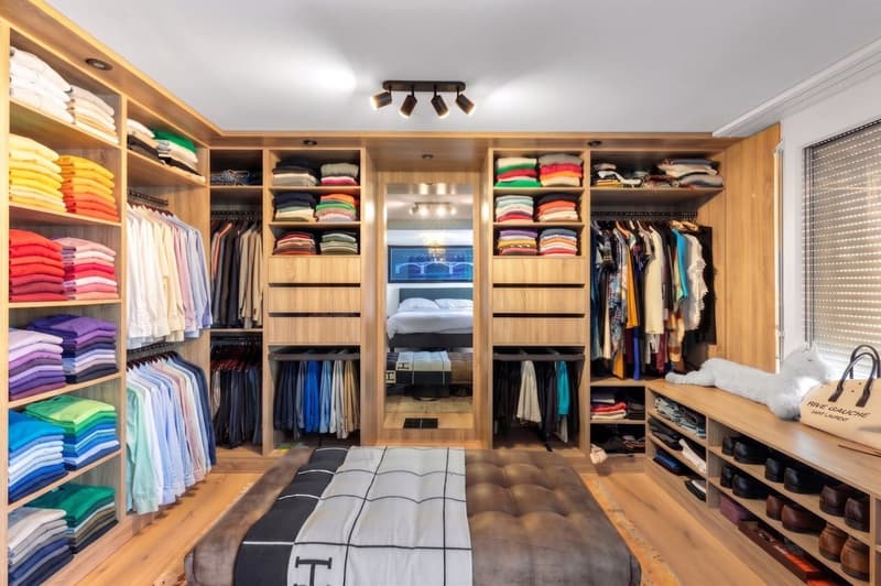 Chambre parentale avec dressing