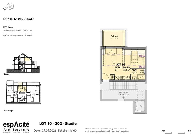 Lot n10 - Un studio neuf au coeur de Cheseaux-sur-Lausanne (6)