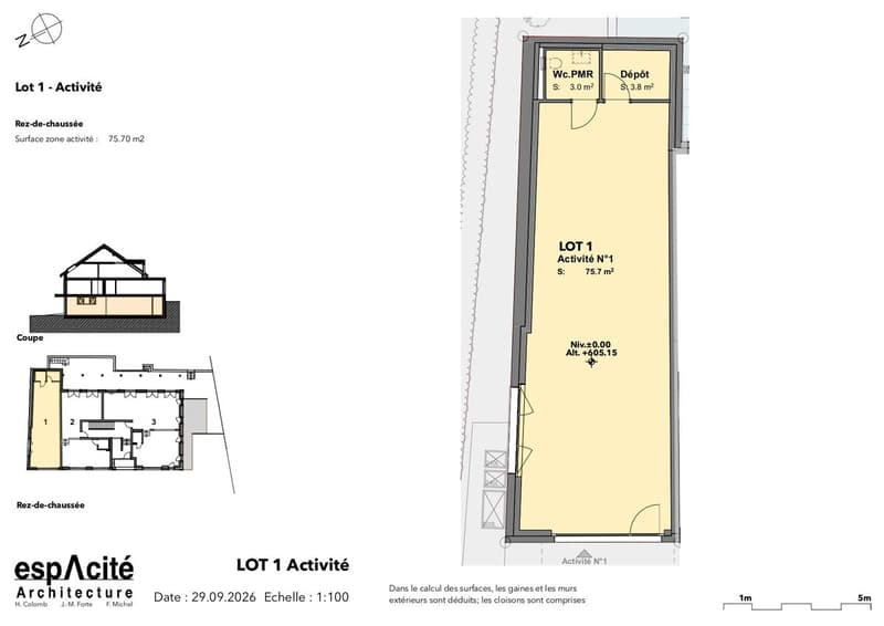 Lot n1 - Surface commerciale neuve et idéalement située (4)