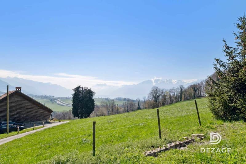 Ferme entièrement rénovée à moins de 10 minutes du centre de Vevey : Calme, nature et vue panoramique (8)
