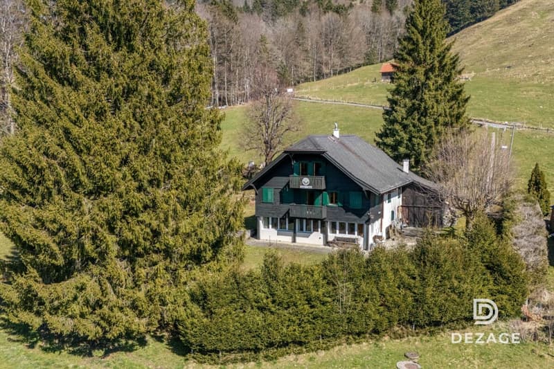 Chalet à transformer situé dans un cadre idyllique (12)
